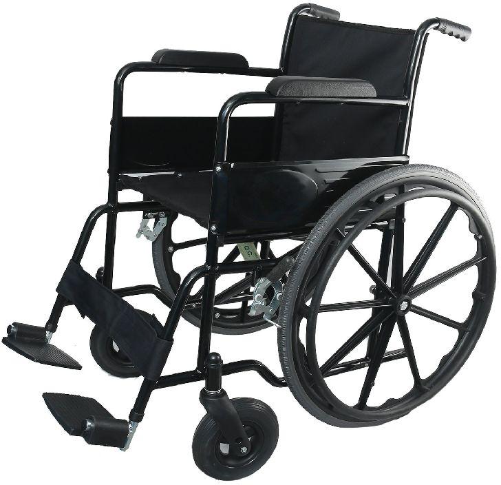 Polished Foldable Spoke Wheelchair, for Handicaped Use, Hospital Use, Feature : Comfortable Seat, Fine Finishing