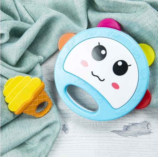 Cute Baby Rattle and Teether Set