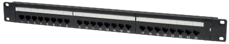 Projexon Quality SPCC 1.0mm/1.2mm Ethernet Patch Panel, for Cable Management