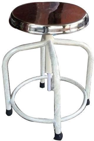 Metal Polished Plain Doctor Stool, Feature : Accurate Dimension, Attractive Designs, Fine Finishing