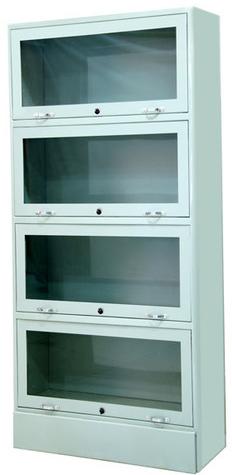 Polished Steel Book Cabinet, Feature : Fine Finished, Hard Structure