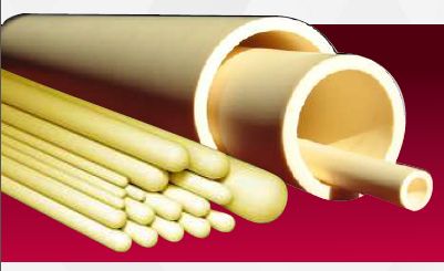 Round 80% Alumina Tubes, Color : White