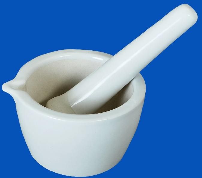 Porcelain Deep Form Mortar & Pestle