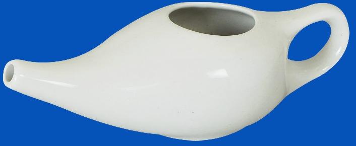 Polished Porcelain Neti Pot