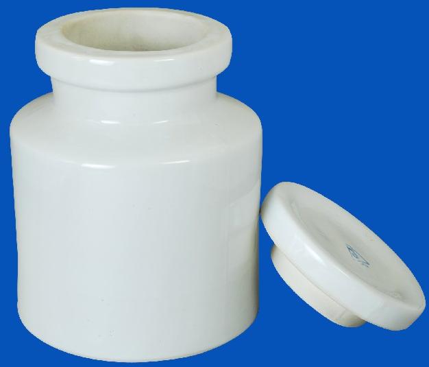 Porcelain Pot Mill, Color : White