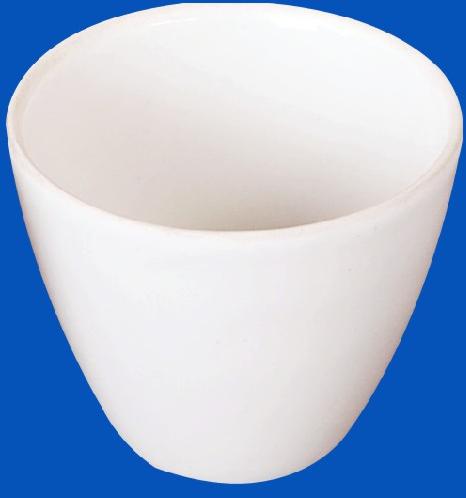 Porcelain Tall Form Crucible