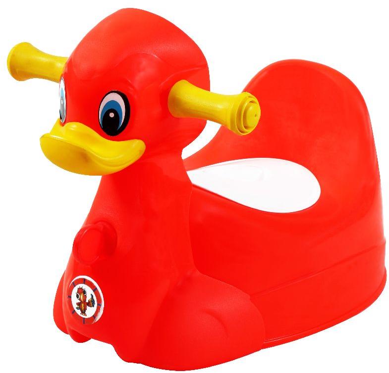 Red Sunbaby Squeaky Duck Potty Trainer, Feature : Durable, Fine Finishing, Good Quality, Perfect Shape
