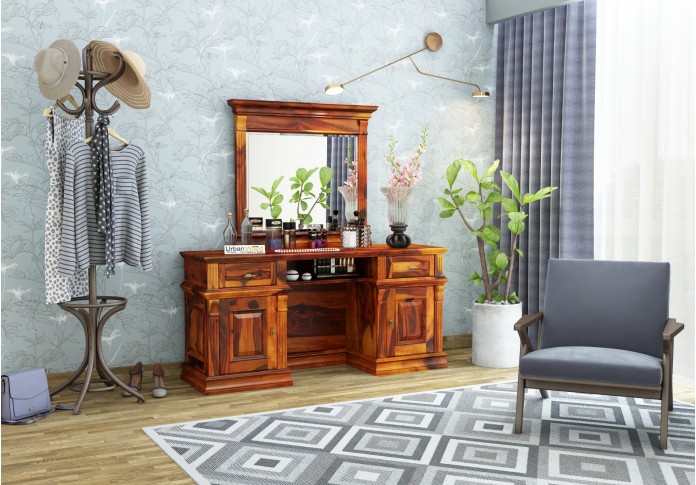 UrbanWood Sheesham Wood Amaze Dressing Table