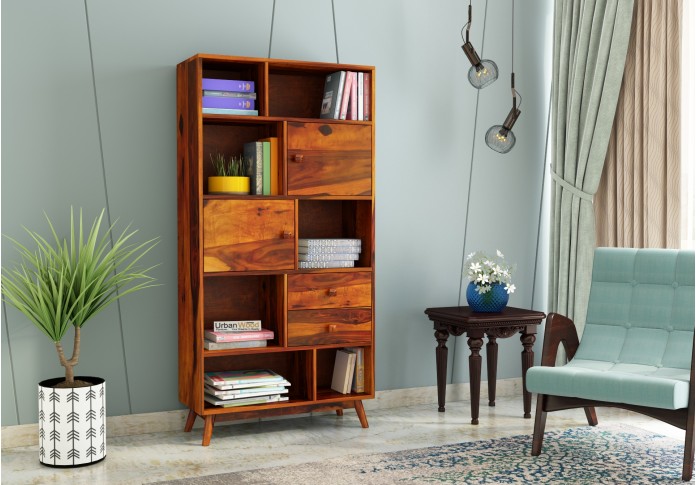 Sheesham Wood Busk Bookshelf
