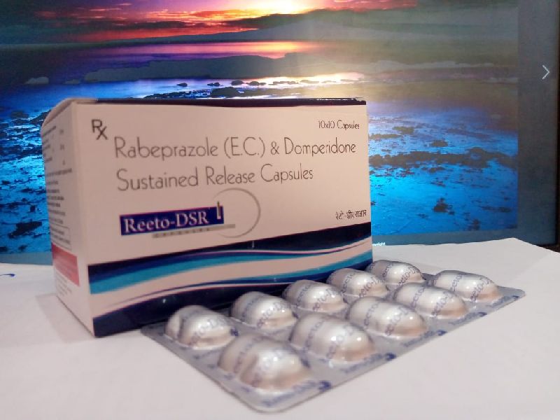 Rabeprazole and Domperidone Sustained Release Capsules