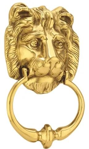 Brass Lion Face Door Knocker, Feature : Attractive Design, Hard Structure