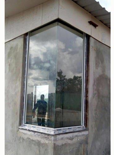 UPVC L Shaped Window, for Home