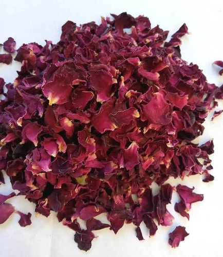 Dried Rose Petals, Color : Red