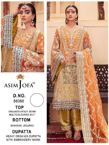 Asif Jofa Collection Pakistani Suits