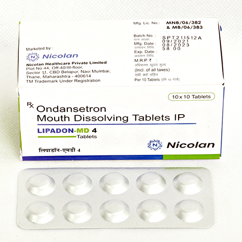  Lipadon MD 4 Tablet, for Manufacturing Units, Certification : ISI Certified