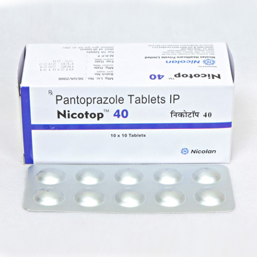  Nicotop 40 mg Tab, for Manufacturing Units, Certification : ISI Certified