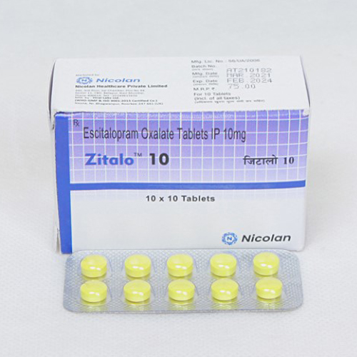  Zitalo 10 mg Tab, for Clinical, Hospital, Personal, Grade Standard : Medicine Grade