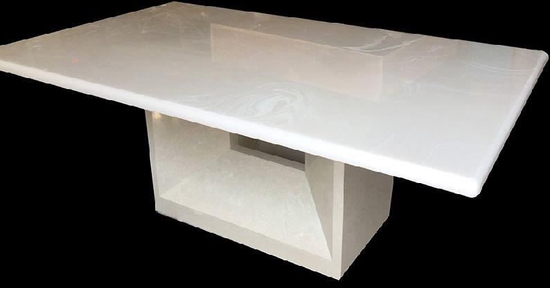 Marble White Onyx Table