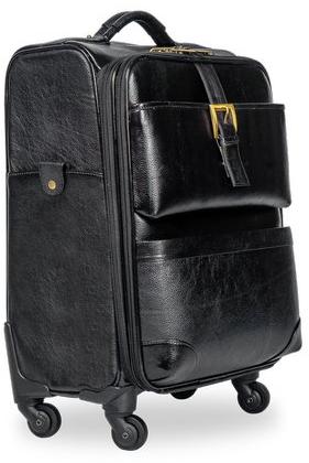 Wheeled Leather Bag