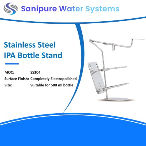 Stainless Steel IPA bottle stand, for Holding Bottels, Feature : Good Quality, Perfect Shape
