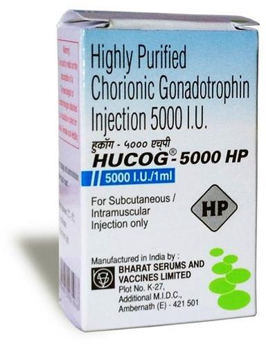 Highly Purified Chorionic Gonadotropin Injection, Packaging Type : Vial