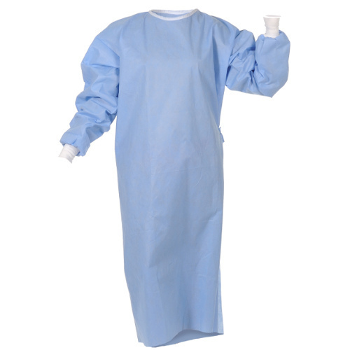 C.k Traders Plain Non-Woven Disposable Surgical Gown, Size : Free Size