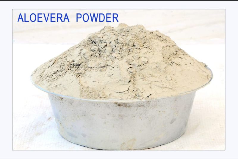 Natural Aloe Vera Powder, for Cosmetics, Herbal Medicines, Feature : Optimum Purity, Hygienically Packed