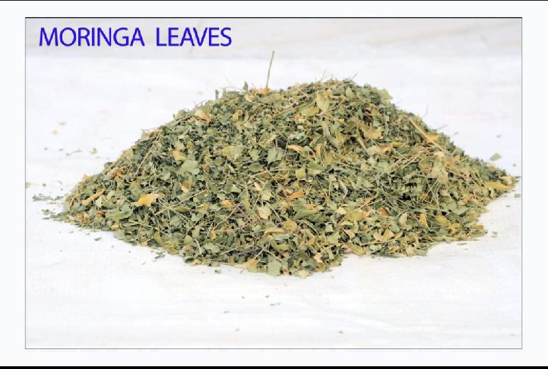 Natural dry moringa leaves, for Cosmetics, Medicine, Feature : Exceptional Purity, Good Quality, Highly Effective