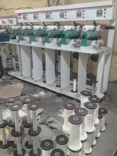 Automatic Aluminium Yarn Winding Machine