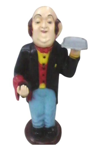 Waiter Statue