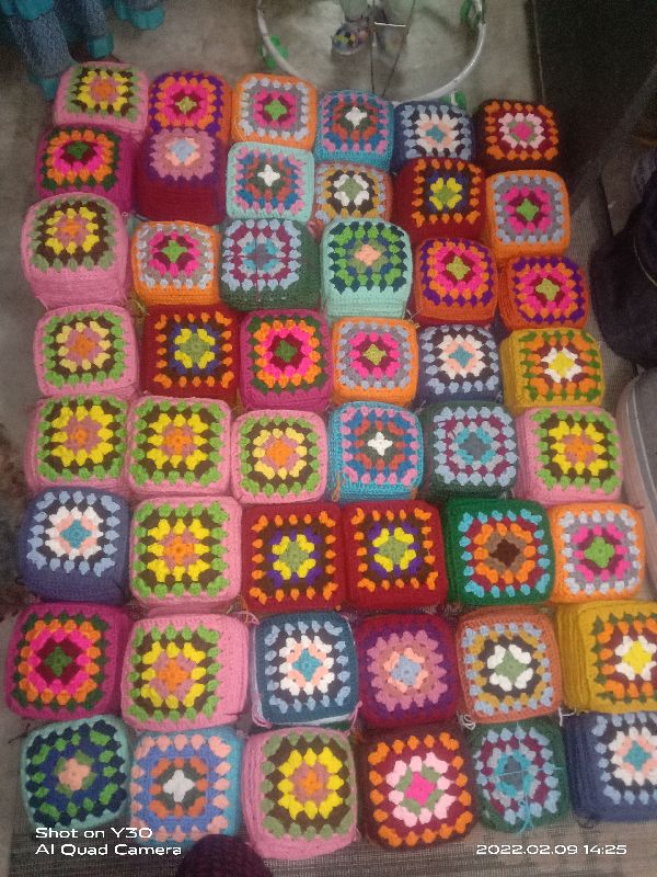 Crochet Pattern Square Fabric