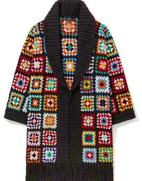 Crochet Trend Winter Jacket