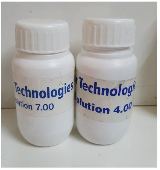 pH calibration Solutions