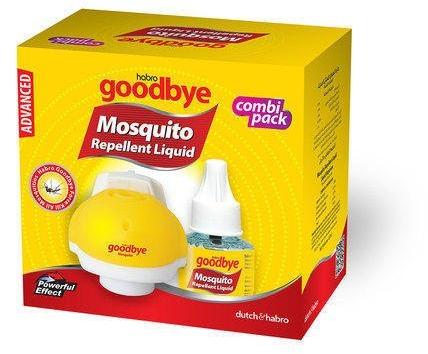 Goodbye Mosquito Repellent Liquid, Packaging Type : Box