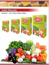 Kishan Sabji Masala, Certification : FSSAI Certified