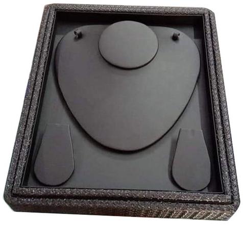 Plain jewellery display tray, Inner Material : Wooden