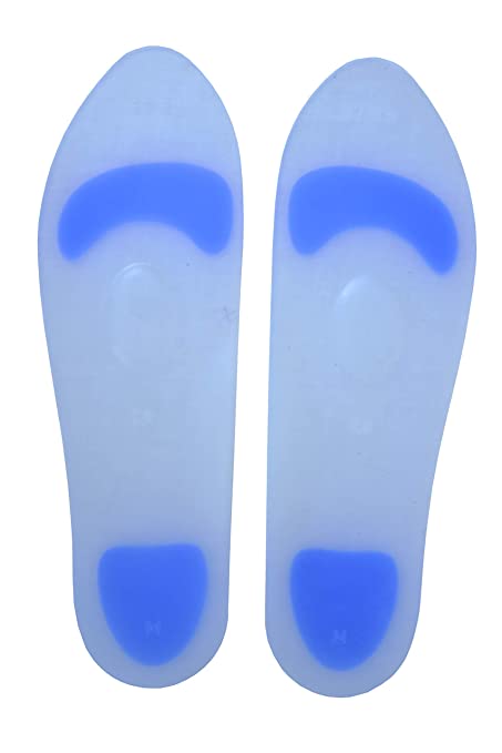 Silicone Insoles, for Slippers, Size : Standard