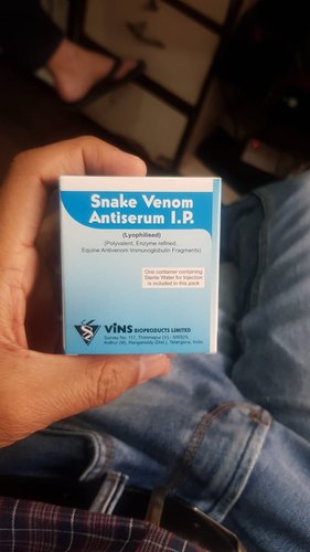 Anti Snake Venom, Packaging Type : Box