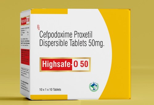 Cefpodoxime Proxetil 50mg, Packaging Type : ALU-ALU STRIPS