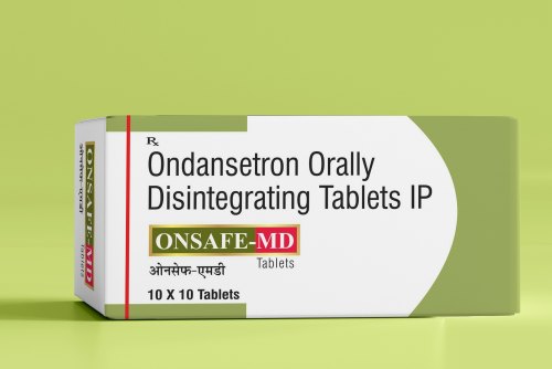 Ondansetron Orally Disintegrating Tablet, Composition : ONDANSTRON 4 mg. MD