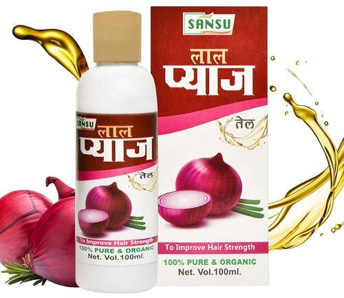 Sansu Red Onion Oil, for Hair Growth Hair Fall Control