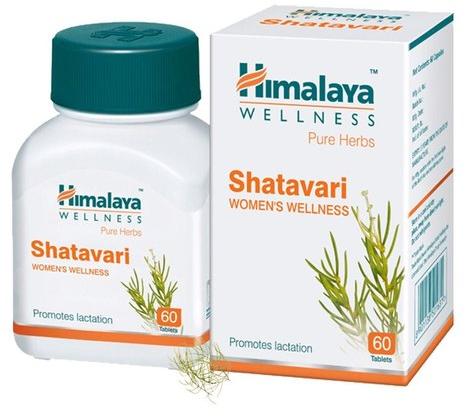 Himalaya Wellness Shatavari Tablets, Packaging Type : Box