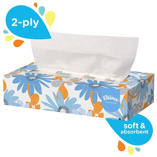 Kleenex Facial Tissue Box, Size : 21 * 21cm
