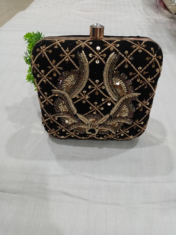 Ladies Beaded Clutch Bag
