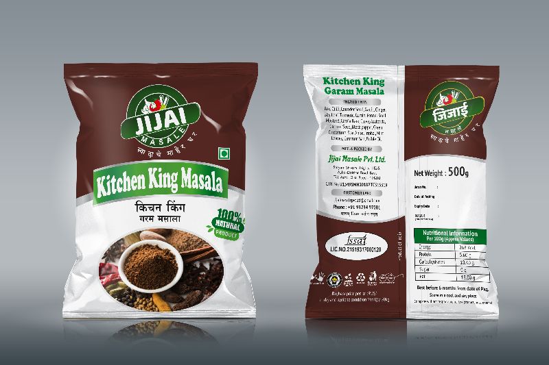 Raw Natural KITCHAN KING /GARAM MASALA, for Spices, Certification : FSSAI Certified