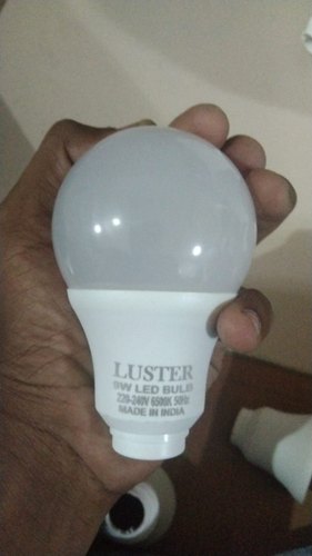 Luster Round Bulb Housing, Color : White