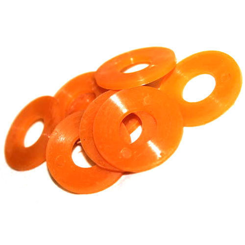 Round Plastic Washer, Color : Orange