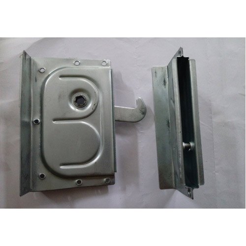 PUFF Panel Locks, for Door Fitting, Color : Silver
