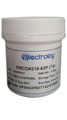 Electroloy Soldering Paste, Packaging Type : Can