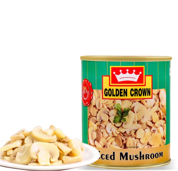 Golden Crown Mushroom Slice